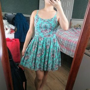 EUC Floral Baroque Print Dress